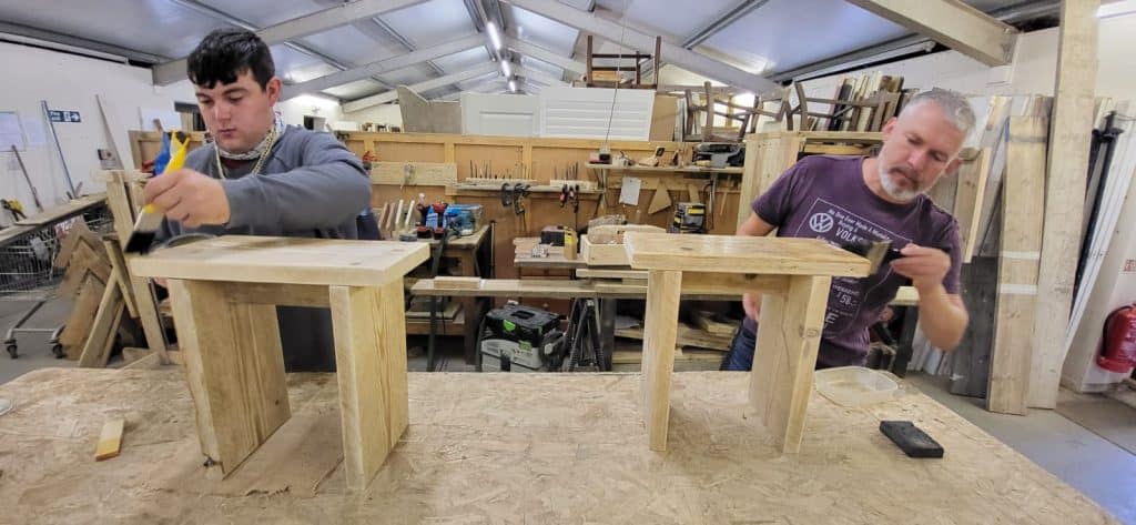 Woodworking workshop