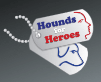 hounds for heroes logo