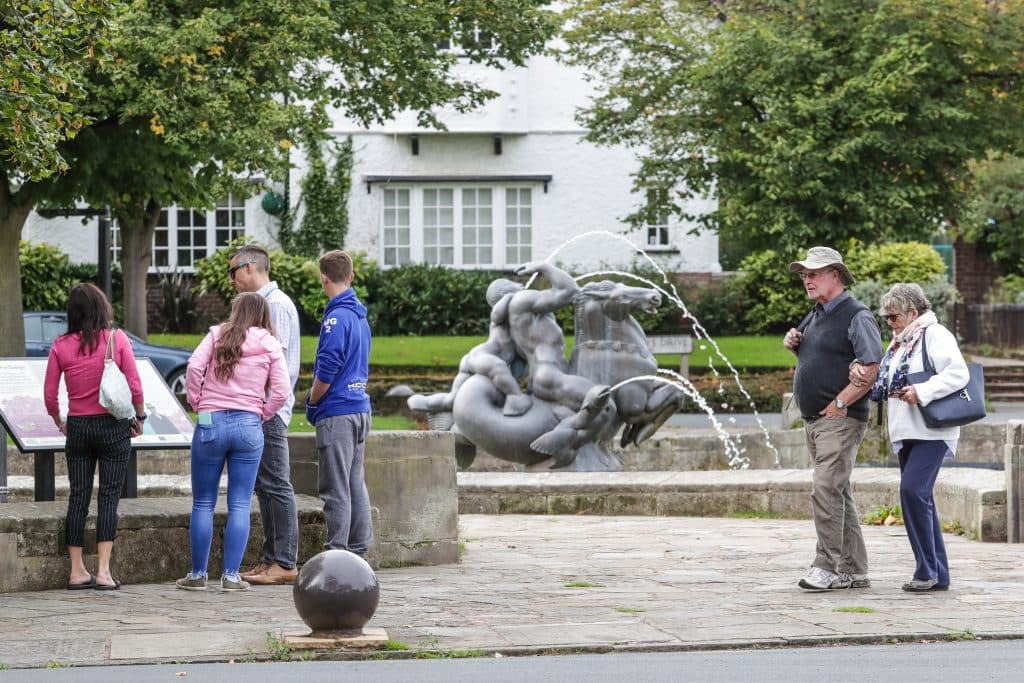 Fountain in Port Sunlight Village