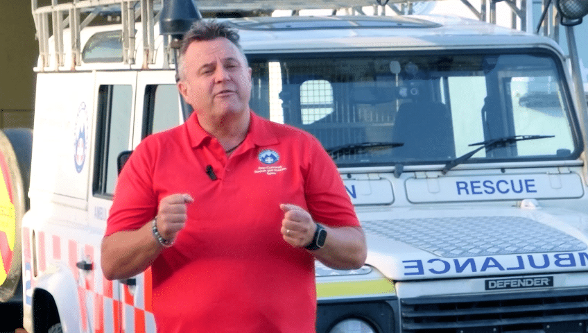 East Cornwall search and rescue video